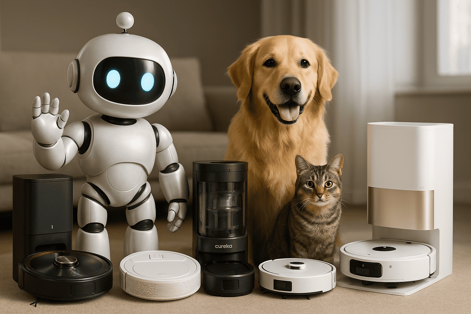 Meilleur aspirateur robot poils chien : Top modèles