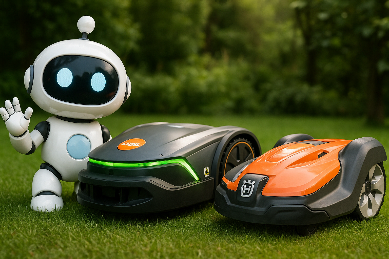 Tondeuse Robot: Stihl vs Husqvarna ?