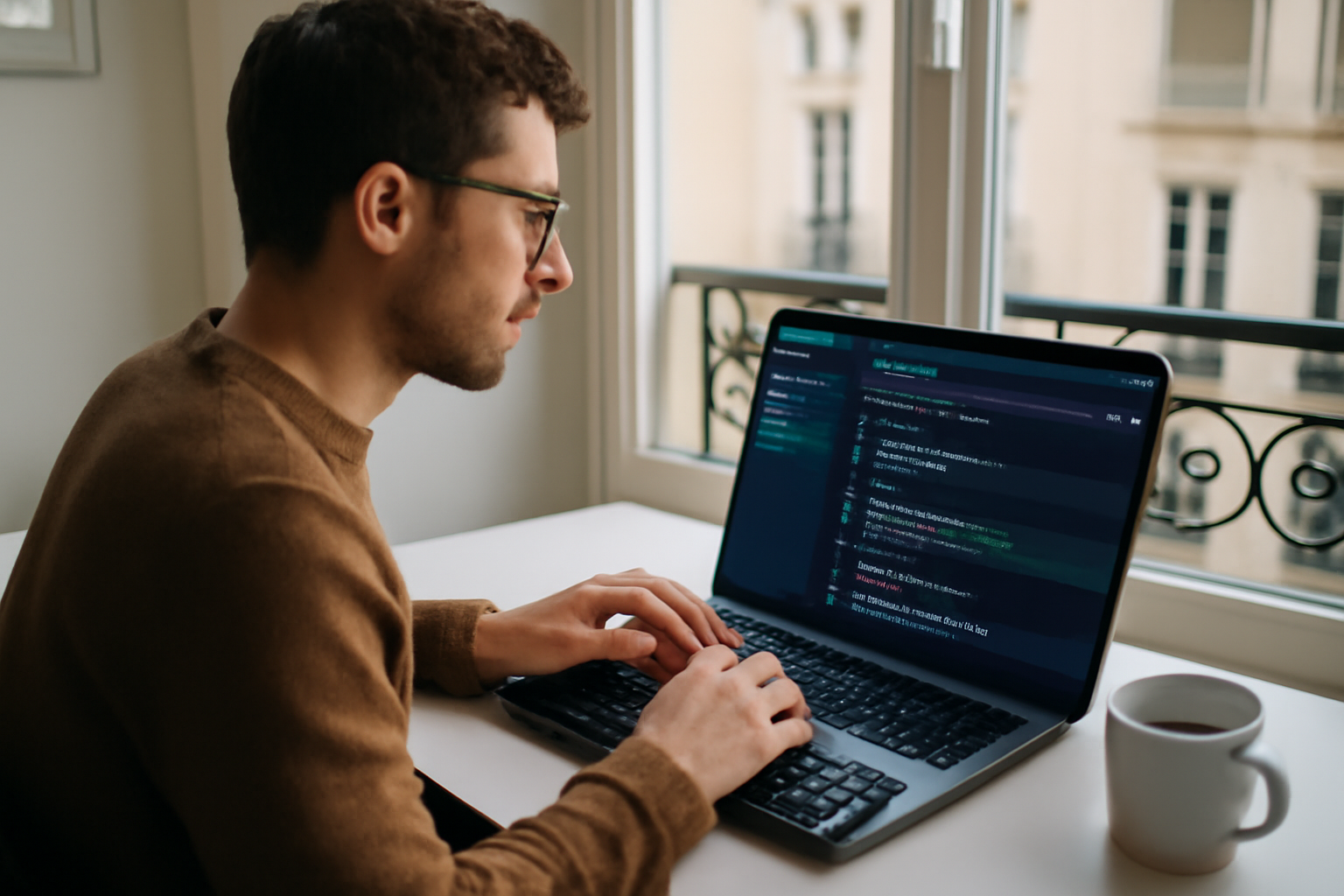 cline dans VS Code : écran de développeur avec assistant IA et modifications de fichiers