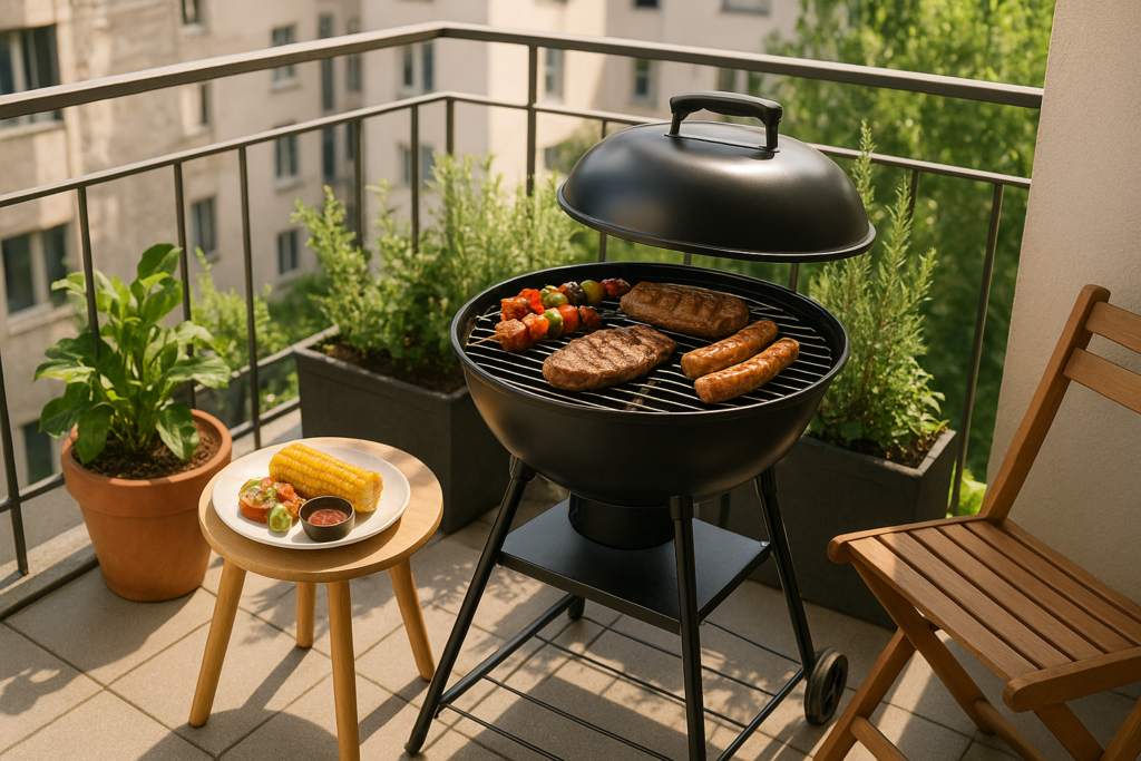 Image de couverture pour l’article "Guide barbecue charbon compact pour petits espaces et grillades"