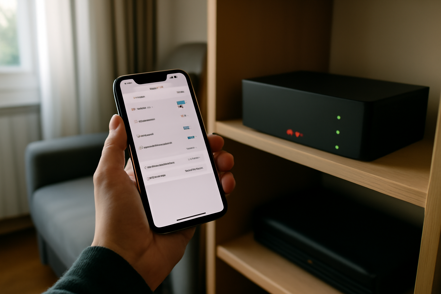 se connecter à free wifi secure sur smartphone à proximité d’une Freebox en intérieur