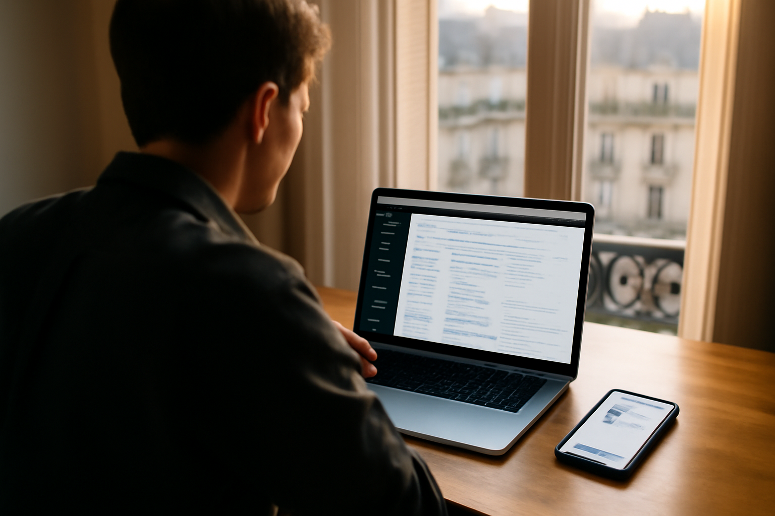 Clever Cloud : console et compte sur écran avec interface de déploiement