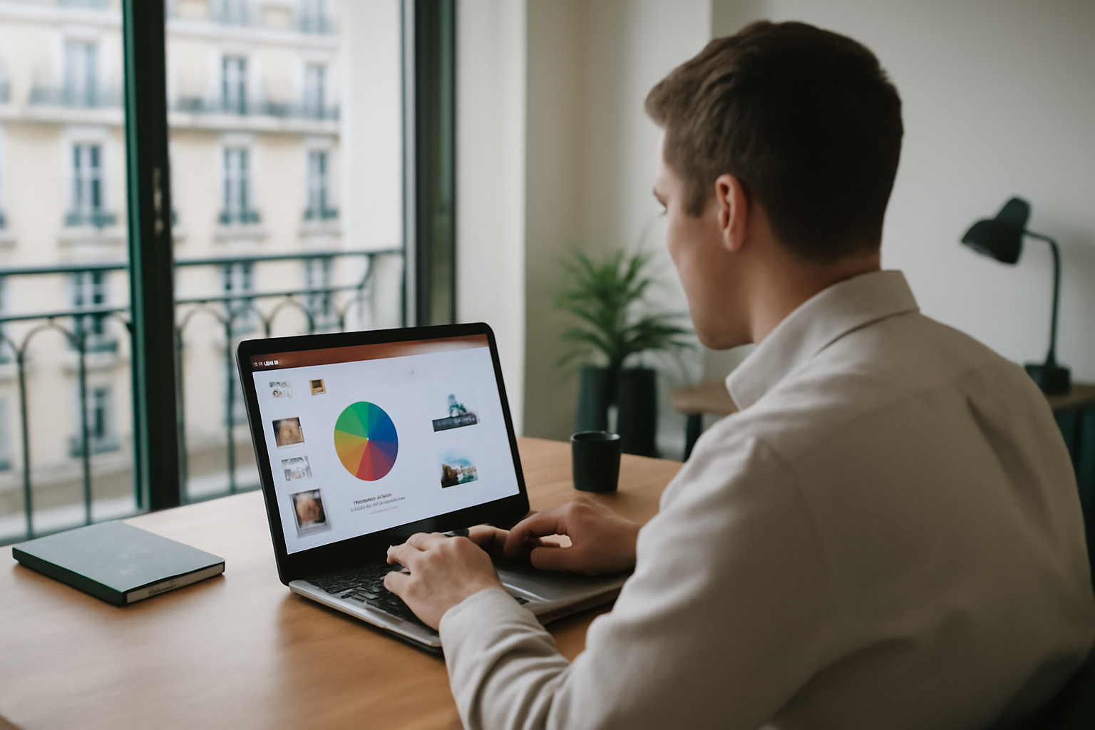 visme concevoir une présentation avec des graphiques