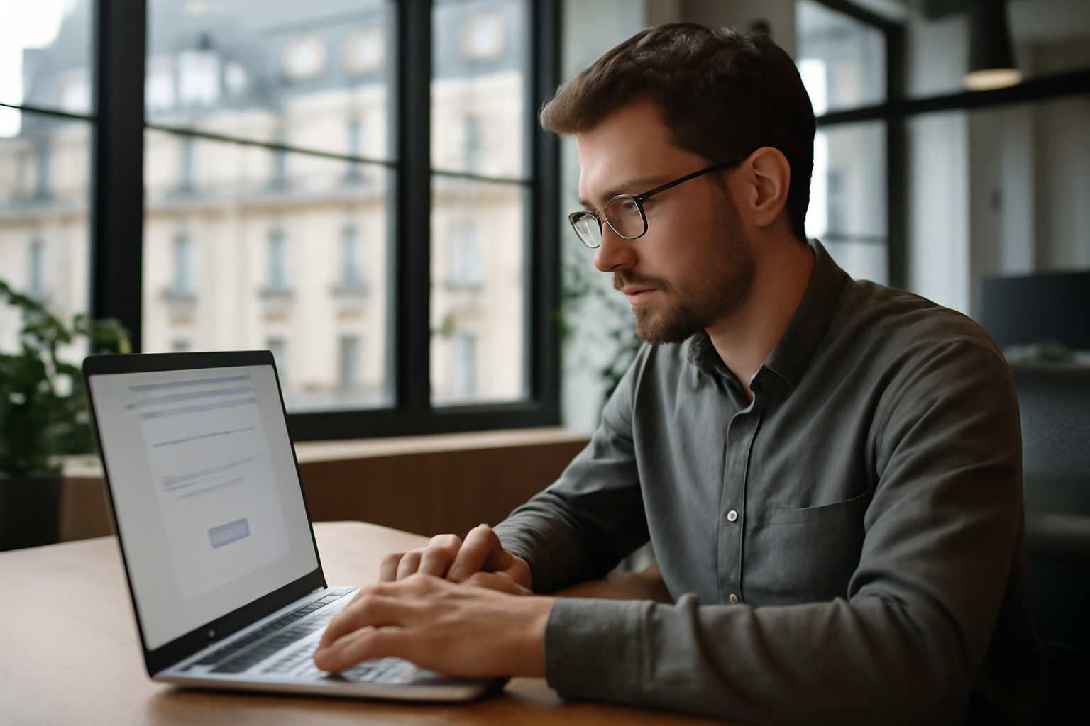 Capture réaliste montrant l'interface websim avec le bouton Créer et la sélection de modèle IA