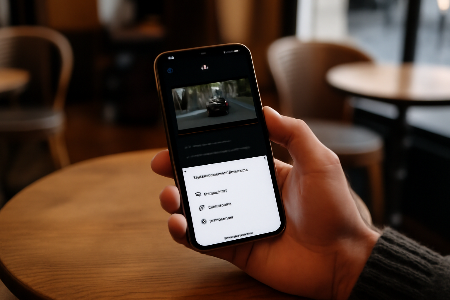 comment télécharger une vidéo x : copie de l’URL d’un tweet sur smartphone, interface X et bouton Partager
