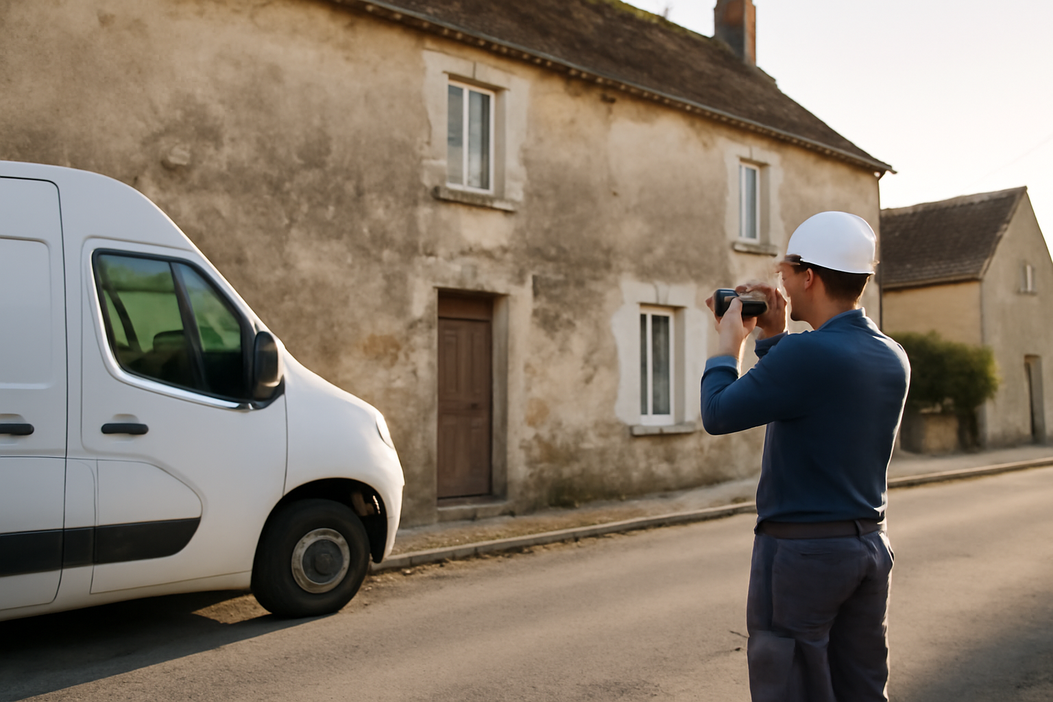 Photos avant et après d’un chantier pour le referencement local google my business sur Google Business Profile